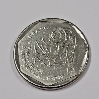 moeda 25 centavos fao